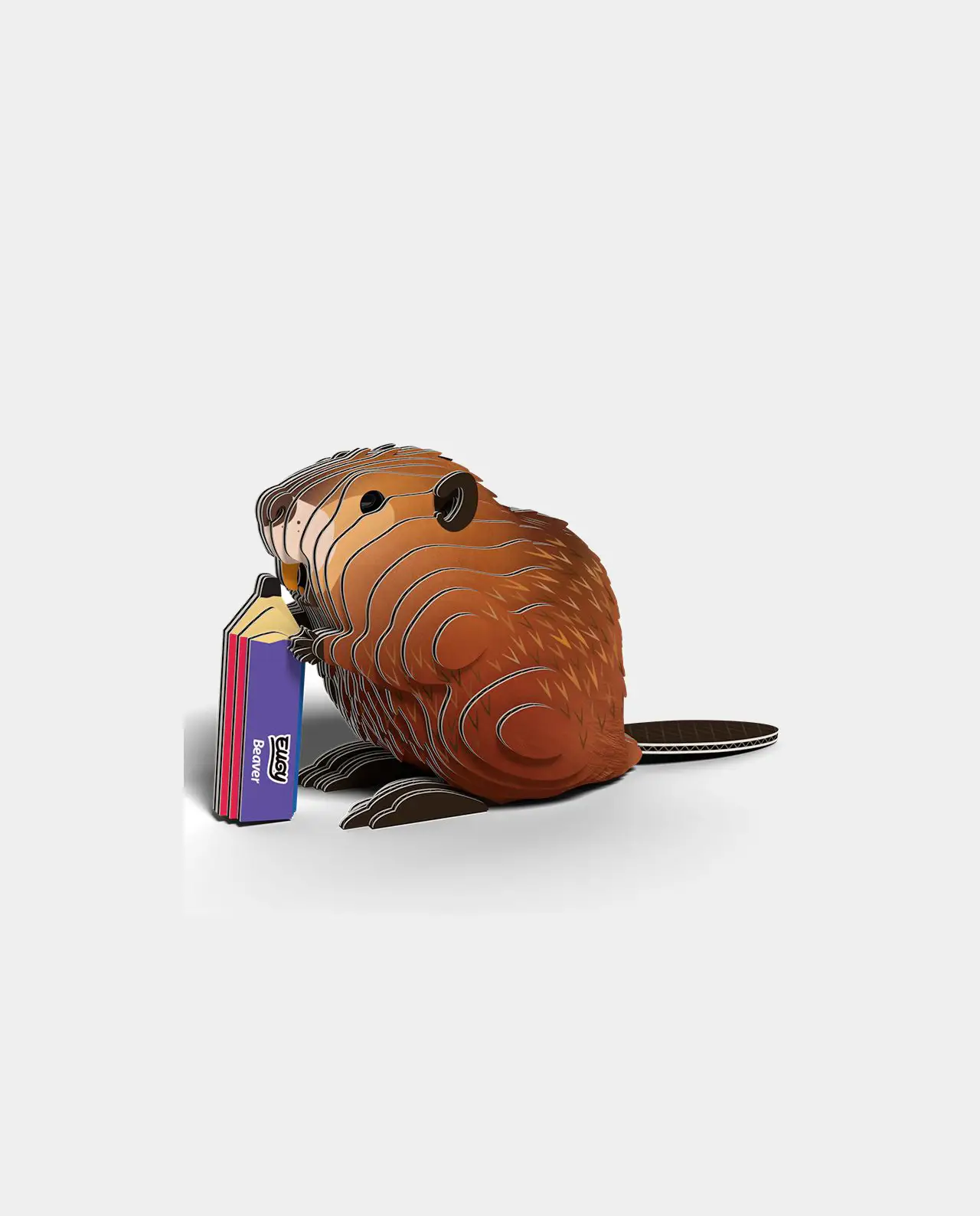 Eugy Beaver 127 Puzzle 3D - Imagen 2