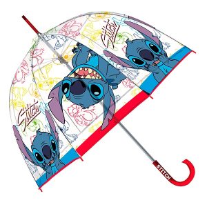 Stitch Paraguas Burbuja 48 cm