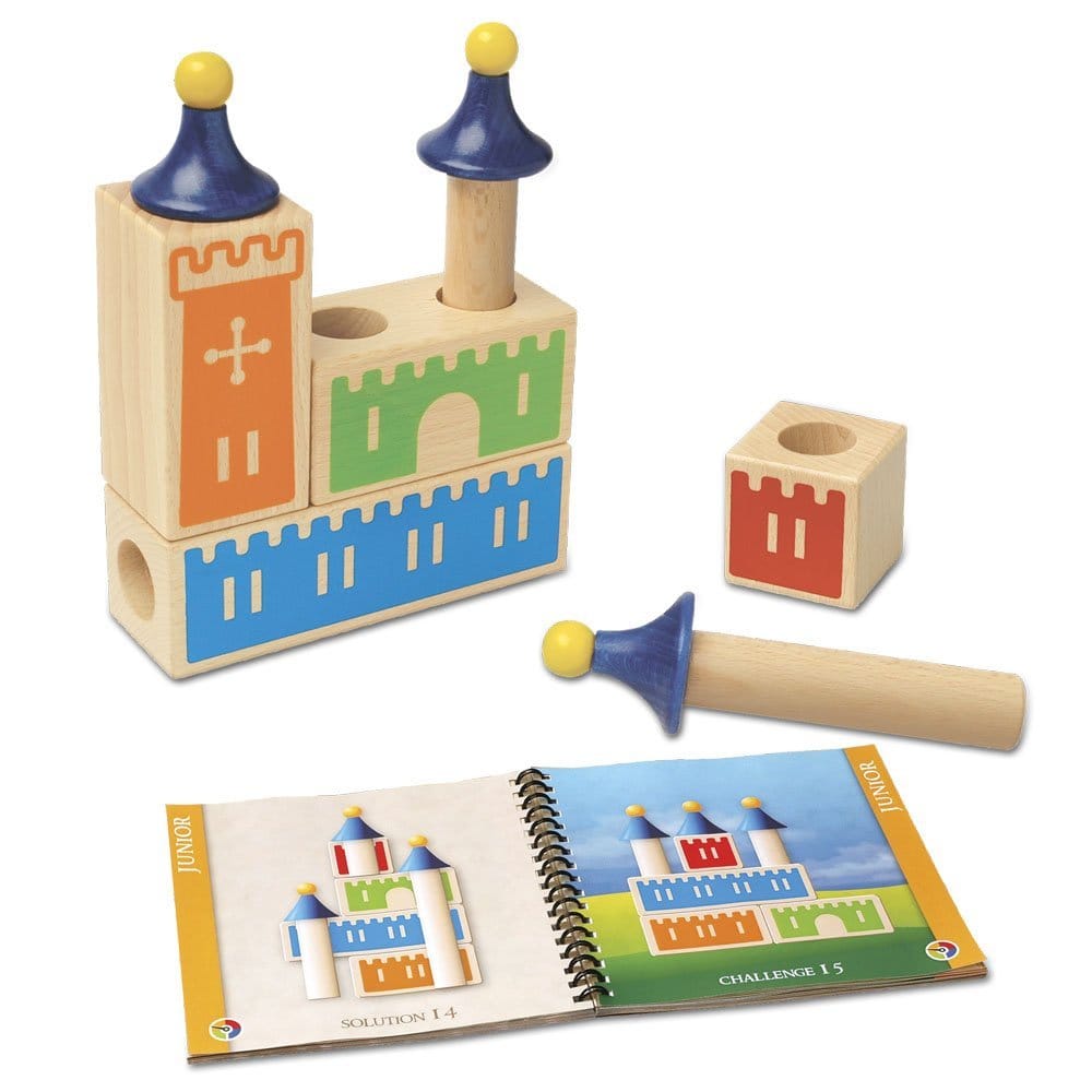 Castle Logix de Smart Games – Juego de lógica de madera - Imagen 3