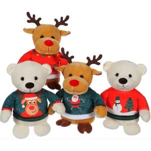 Peluches con Jersey Navidad