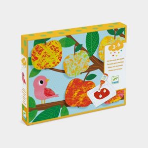 Maletín para pintar con canicas DJECO