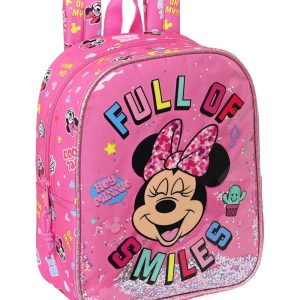 Mochila guarderia minnie 27cm