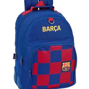 Mochila colegial f.c.barcelona 42cm