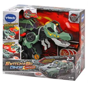 Switch&go dinos lanzador sport 2en1